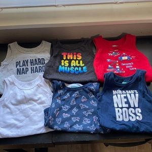 Bundle (6) infant Tanks